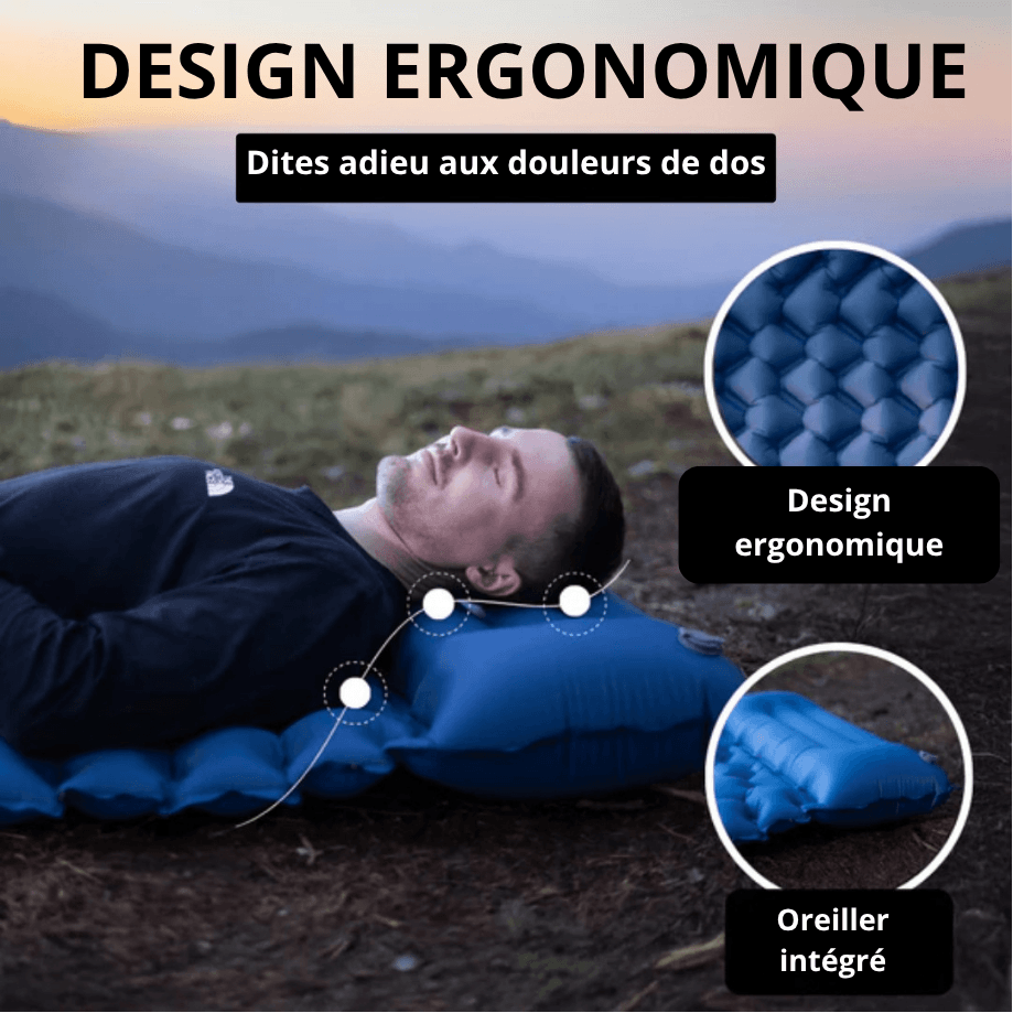 Matelas de sol ultra-léger et compact