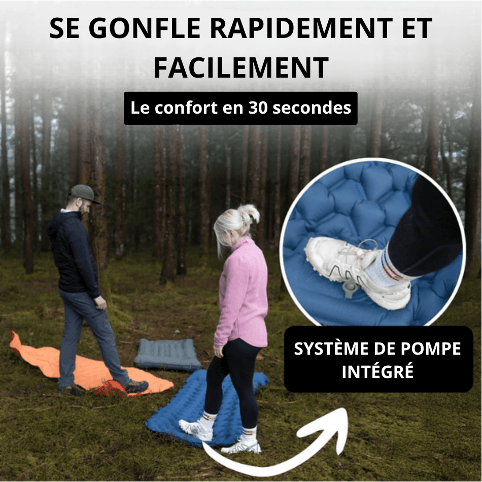 Matelas de sol ultra-léger et compact